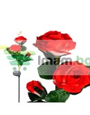 Градинска лед соларна лампа Роза